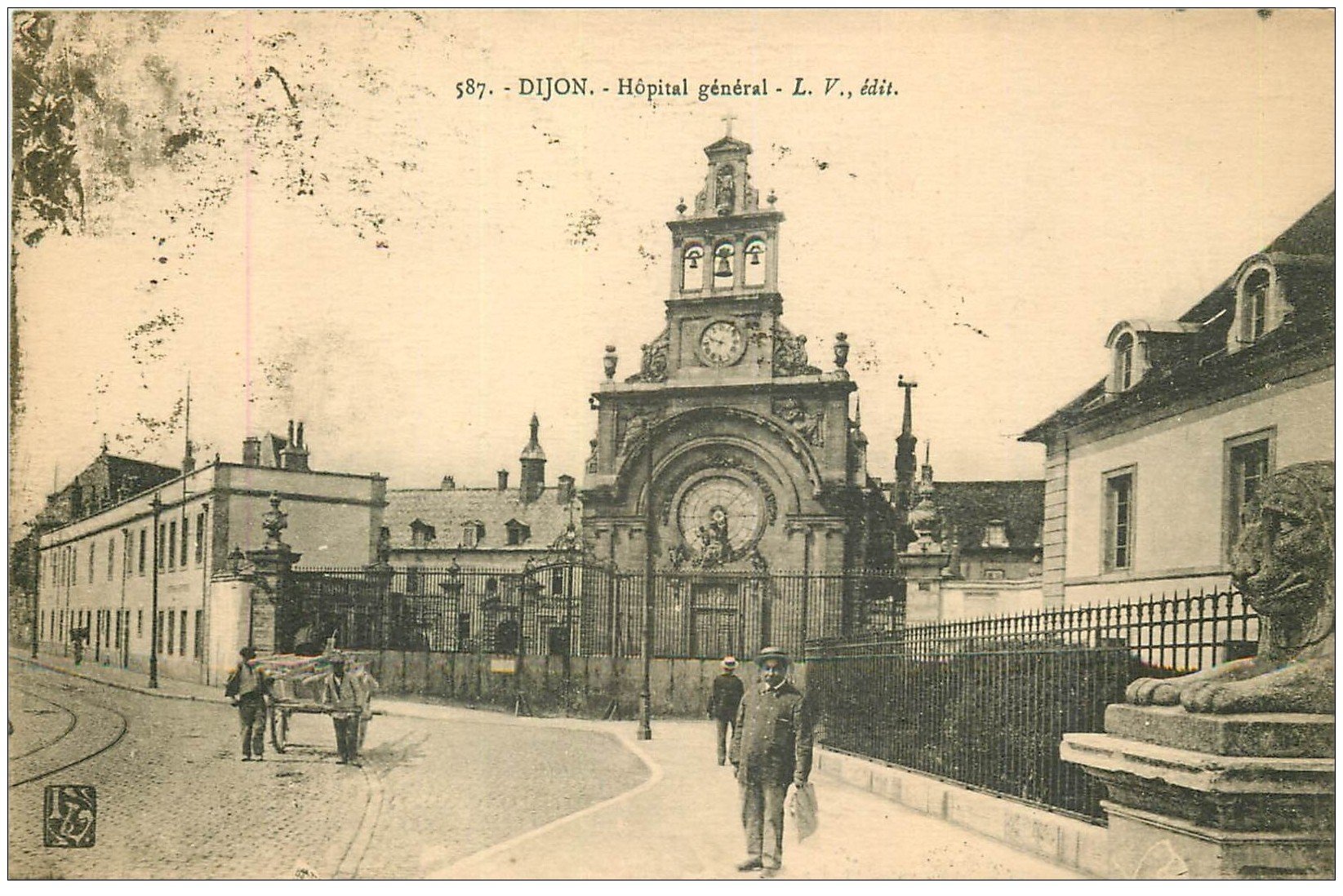 21 DIJON. Hôpital général 1923