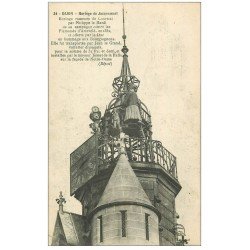 carte postale ancienne 21 DIJON. Horloge de Jacquemart 1917