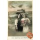 Superbe lot 3 cpa FANTAISIES Les Oiseaux de France. Bergères et avions