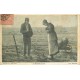 Superbe lot 7 cpa FANTAISIES l'Angélus et les Glaneuses par Millet