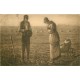 Superbe lot 7 cpa FANTAISIES l'Angélus et les Glaneuses par Millet