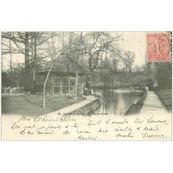 carte postale ancienne 21 DIJON. Jardin de l'Arquebuse 1905