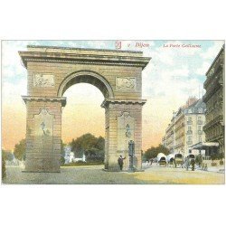 carte postale ancienne 21 DIJON. La Porte Guillaume