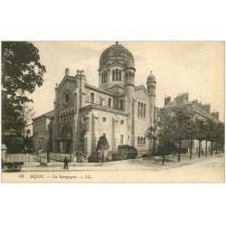 carte postale ancienne 21 DIJON. La Synagogue