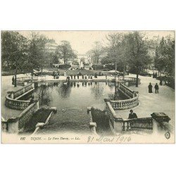 carte postale ancienne 21 DIJON. Le Parc Darcy 1916