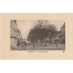 36 ISSOUDUN. Exposition " Cinématographe " Boulevard Baron 1910