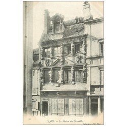 carte postale ancienne 21 DIJON. Maison des Cariatides