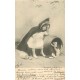 Rare et Superbe lot de 20 cartes postales anciennes " FANTAISIES " à partir de 1903