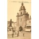 12 cpa 17 LA ROCHELLE. Rue du Palais, Port, Quai et Statue Duperré, Tour Lanterne, Vieux Bassin, Hôtel de Ville & Plage