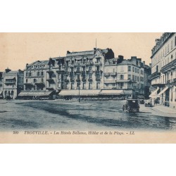 14 TROUVILLE. Les Hôtels Bellevue, Hilder et de la Plage