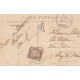 78 Environs de Meulan EVECQUEMONT. Le Château avec fillettes ( timbre Taxe 1907 )