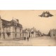33 LIBOURNE. Cycliste Place de la Verrerie et rue des Fontaines, route de Bordeaux-Paris