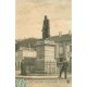 33 LIBOURNE. Elégants à chapeau de paille au pied de la Statue Decazes 1906