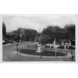 carte postale ancienne 21 DIJON. Place Darcy. Carte Photo ridules