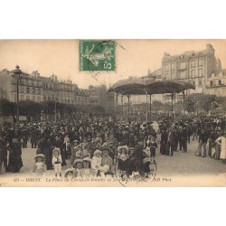 29 BREST. Place Champ de Bataille Jour de Musique 1913
