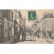 95 MARINES. Grosse animation rue de Brignancourt 1907