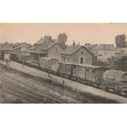 23 SAINT-SEBASTIEN. La Gare avec train de marchandise 1930