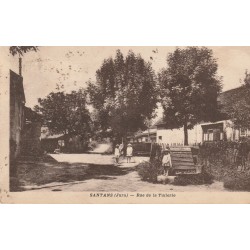 39 SANTANS. Enfants rue de la Tuilerie 1933