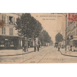 94 KREMLIN-BICÊTRE. Pharmacie et Epicerie Rue des Plantes 1907