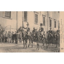 Guerre 1914-15 ITALIE Officiers de cavalerie légère et volante