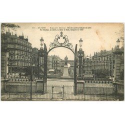 carte postale ancienne 21 DIJON. Sortie Square Darcy 1919