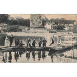 94 JOINVILLE-LE-PONT. Sortie du Bateau de Sauvetage Baignade Terminus 1906