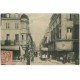 carte postale ancienne 21 DIJON. Tramway Rue de la Liberté 1906. magasin Au Pauvre Diable