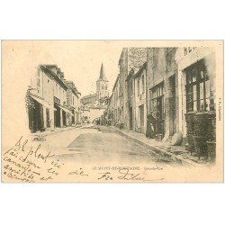 carte postale ancienne 03 LE MAYET-DE-MONTAGNE. Grande Rue 1904