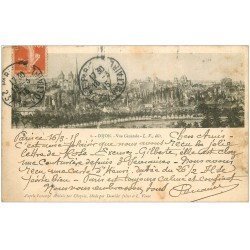 carte postale ancienne 21 DIJON. Vue générale 1915
