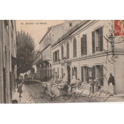 Algérie BLIDA la Mairie 1907 belle animation