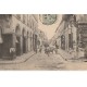 Algérie BLIDA. Rue d'Alger animée d'enfants 1907
