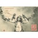 Rare et Superbe lot de 20 cartes postales anciennes FANTAISIES