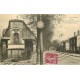 5 cpa 93 NOISY-LE-SEC. Au Rendez-Vous du Marché rue Forge, Dirigeable Clément-Bayard, Mairie, Notre-Dame et Square