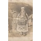 MONASTIR. Photo carte postale ancienne d'une habitante en costume folklorique 1918