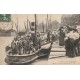 76 LE TREPORT. Départ pour la Promenade en Mer su le bateau " Mouche de Dieppe " 1913