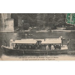 94 NOGENT-SUR-MARNE. Le canot excursionniste de la maison Seyler 1912