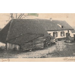 Belgique JETTE-SAINT-PIERRE. Vieille Ferme rue de Laeken 1905