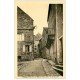 carte postale ancienne 21 FLAVIGNY. Rue de l'Eglise et de l'Ancien Marché