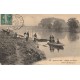78 HOUILLES. Ballade en barques sur les Bords de Seine 1911