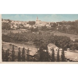 47 SOS. Vue panoramique sur le Village et sa Gare