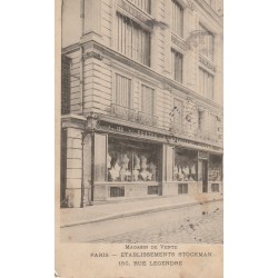 PARIS XVII° Magasin de vente Etablissement Stockman 150 rue Legendre 1914