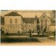 21 FONTENAY. Abbaye des Moines Cistériens 1908. Infirmerie Le Prieur Réfectoire Cous d'Honneur. Carte toilée