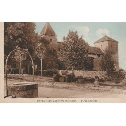 21 GEVREY-CHAMBERTIN. Vieux Château et puits et tonneaux de vins