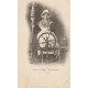 01 BUGEY. Ancien Costume de Paysanne avec son rouet vers 1900
