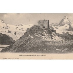 SUISSE Hôtel du Gornergrat et le Mont Cervin