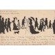 Autriche VIENNE Wien bei Nacht silhouettes Korso 1905
