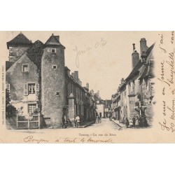 58 TANNAY. La rue de Bèze 1903