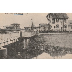 67 Partie aus SUFFLENHEIM. Le Pont et la Gare 1918