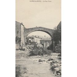 12 SAINT-JEAN-DU-BRUEL. Le Pont Vieux
