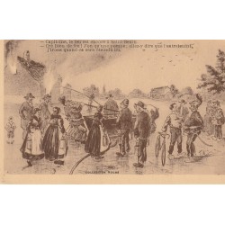 58 Légendes de SAINT-SAULGE. Les deux feux avec Pompiers collection Roubé